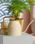 ledieu® IKEA VATTENKRASSE Watering can, Color: Ivory Gold, 0.9 ltrs. (900 ml)