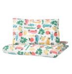 ledieu® IKEA RORANDE Bed Linen Set ( 3PC ); duvet cover; pillow case; fitted sheet