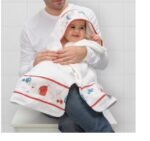 IKEA RODHAKE Baby Towel with Hood