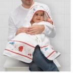 IKEA RODHAKE Baby Towel with Hood