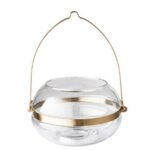 ledieu® IKEA MASKERING Lantern for tealight; 11cm(4"); Glass Lantern