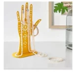 ledieu® AROMATISK Jewellery stand, Yellow 30x18cm Jewellery Organizer, key chain holder.